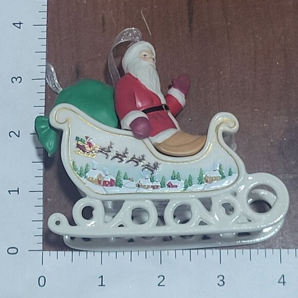 Hallmark Christmas Ornament Santas Sleigh 2021 - Picture 9 of 12